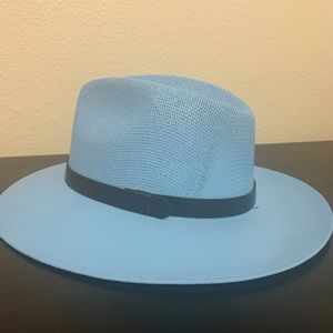 Beautiful Baby Blue Summer Hat